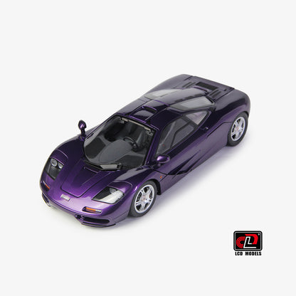 LCD 1993 Mclaren F1 Pearl Purple Metallic 1:18