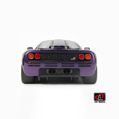 LCD 1993 Mclaren F1 Pearl Purple Metallic 1:18