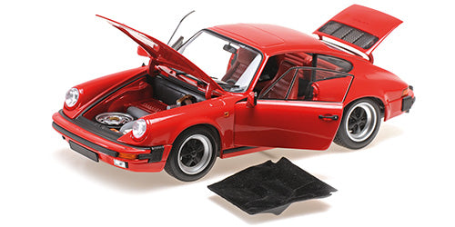 Minichamps 1983 Porsche 911 Carrera 3.2 Coupe G Series Guards Red 1:18