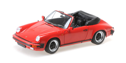 Minichamps 1983 Porsche 911 Carrera 3.2 Cabriolet G Series Guards Red 1:18