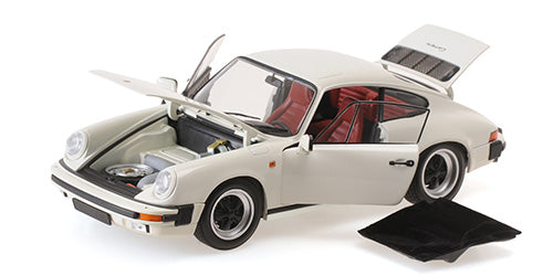 Minichamps 1983 Porsche 911 Carrera 3.2 Coupe G Series White 1:18