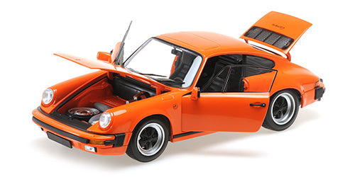 Minichamps 1983 Porsche 911 Carrera 3.2 Coupe G Series Orange 1:18