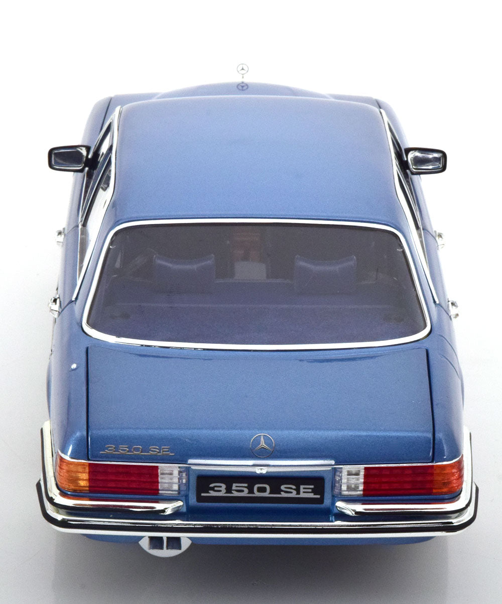 Norev 1973 Mercedes-Benz S-Class 350 SE (W116) Light Blue Metallic 1:18