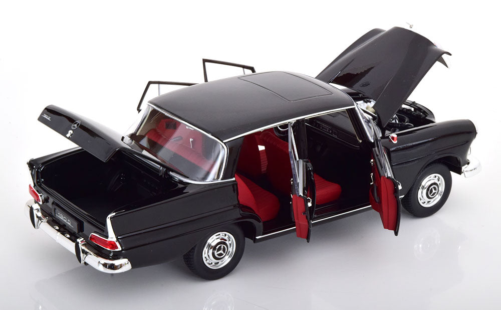 Norev 1964 Mercedes-Benz 190D (W110) Sedan Black 1:18