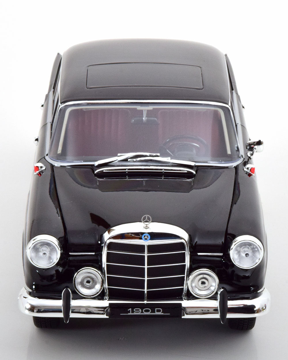 Norev 1964 Mercedes-Benz 190D (W110) Sedan Black 1:18