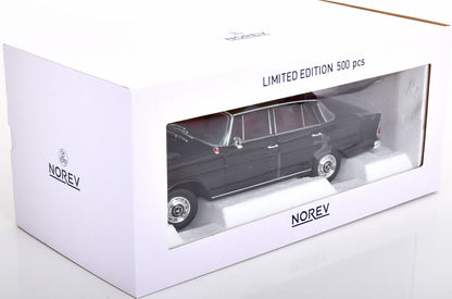 Norev 1964 Mercedes-Benz 190D (W110) Sedan Black 1:18