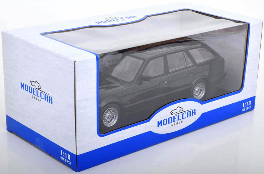 MCG 1994 BMW 540i E34 Touring Wagon Black Metallic 1:18