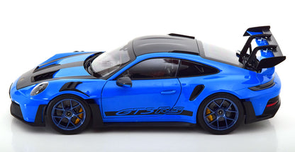 Norev Porsche 911 992 GT3 RS Weissach Pkg Shark Blue 1:18 LIMITED