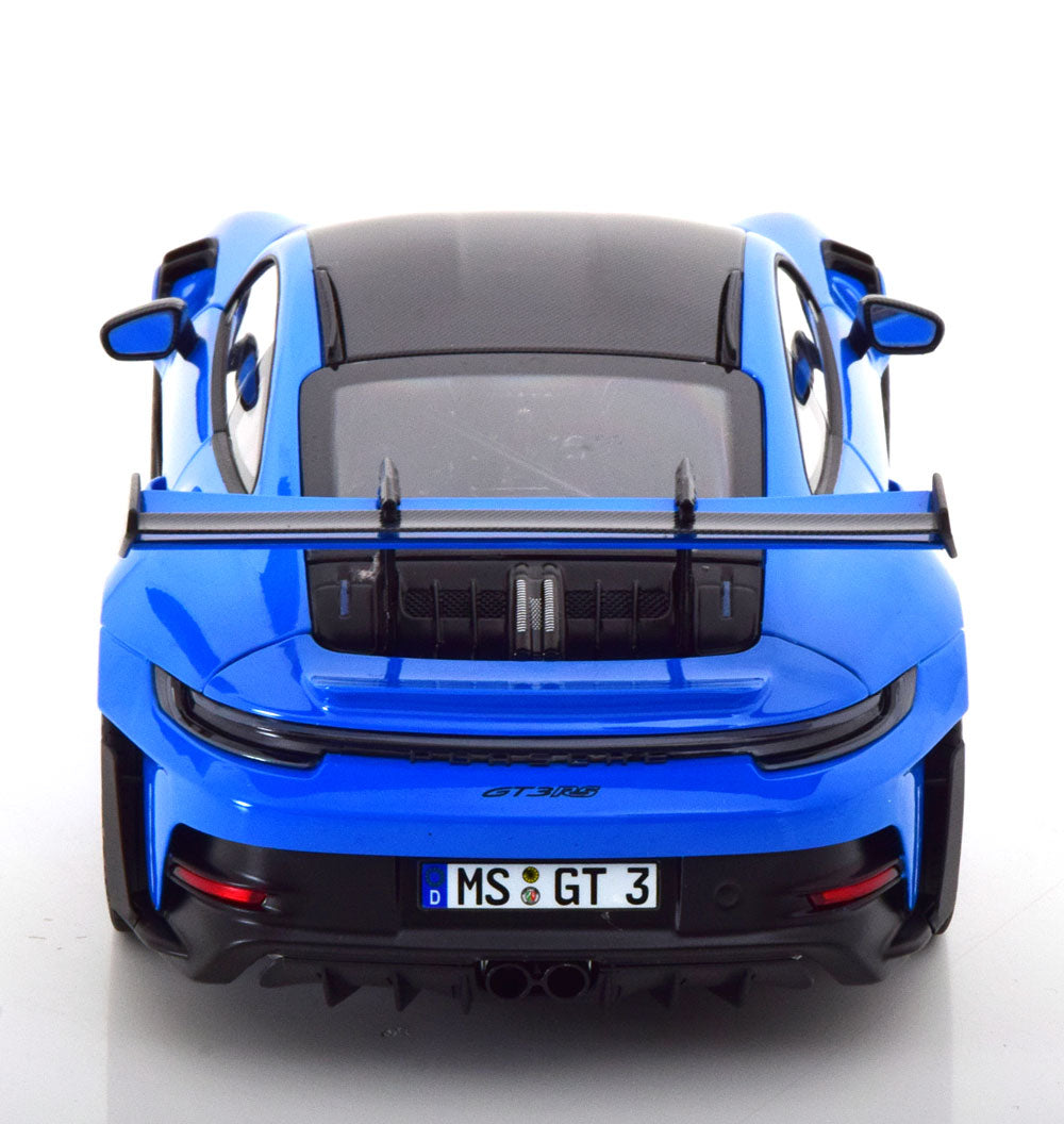 Norev Porsche 911 992 GT3 RS Weissach Pkg Shark Blue 1:18 LIMITED