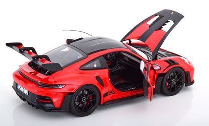 Norev Porsche 911 992 GT3 RS Weissach Pkg Guards Red 1:18 LIMITED