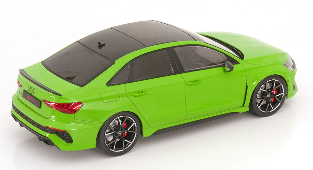 MCG 2022 Audi RS3 Sedan 8Y Kyalami Green 1:18