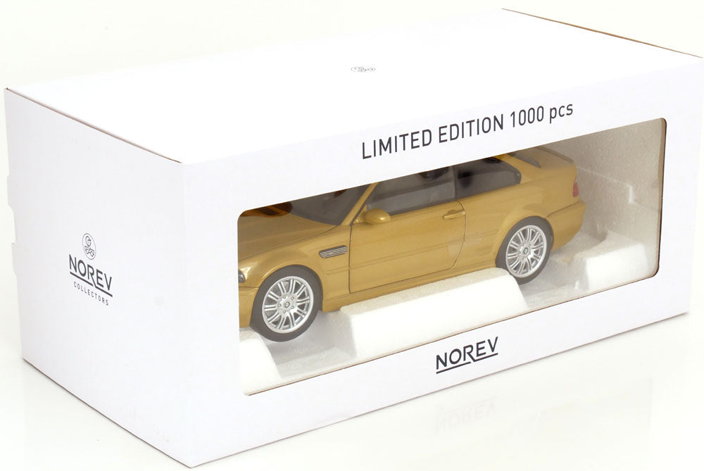 Norev 2000 BMW M3 (E46) Phoenix Yellow 1:18