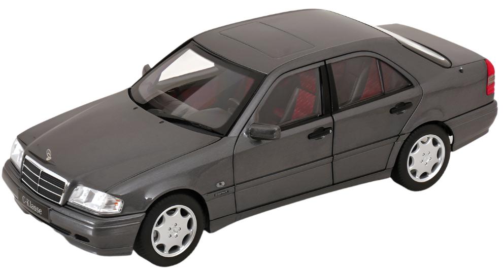 Norev 1997 Mercedes-Benz C36 AMG MPOF W202 Grey Metallic 1:18 LIMITED