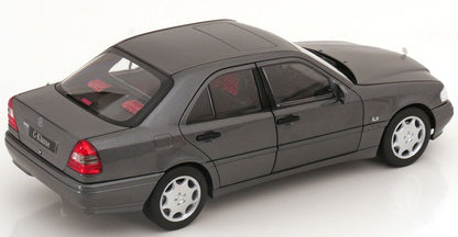 Norev 1997 Mercedes-Benz C36 AMG MPOF W202 Grey Metallic 1:18 LIMITED