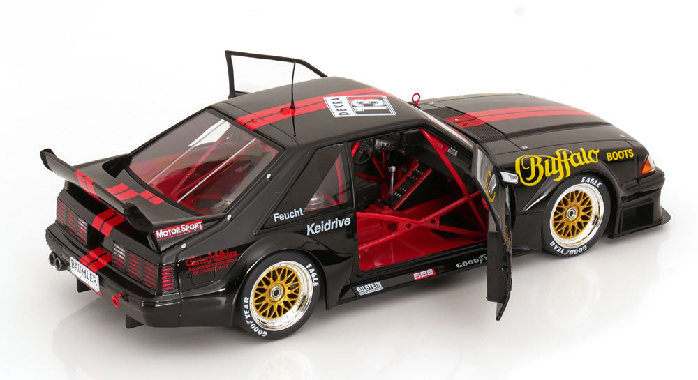 Werk83 1993 Ford USA Mustang 5.0 Dekra No 13 DTM Season 1994 Jurgen Feucht Black 1:18