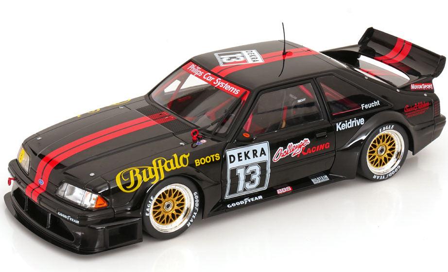 Werk83 1993 Ford USA Mustang 5.0 Dekra No 13 DTM Season 1994 Jurgen Feucht Black 1:18