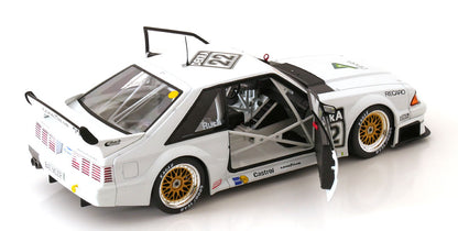 Werk83 1993 Ford USA Mustang 5.0 Dekra No 22 DTM Season 1994 Gerd Ruch White 1:18