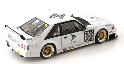 Werk83 1993 Ford USA Mustang 5.0 Dekra No 22 DTM Season 1994 Gerd Ruch White 1:18