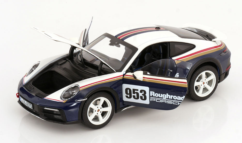 Norev 2023 Porsche 911 992 Dakar Roughroads 1:18