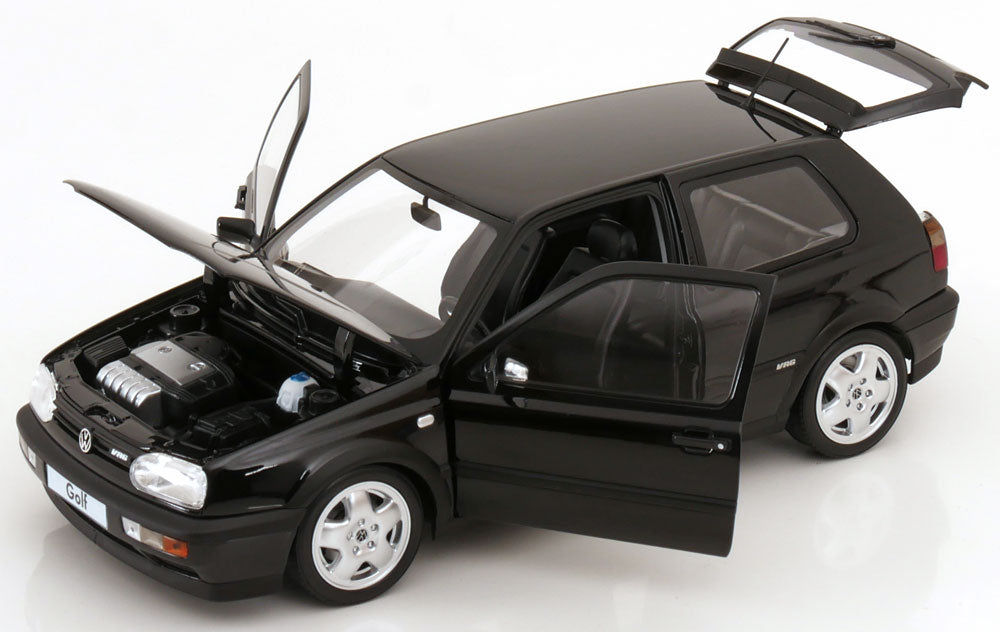 Norev 1996 VW Golf MK3 VR6 Black Metallic 1:18