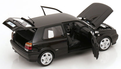 Norev 1996 VW Golf MK3 VR6 Black Metallic 1:18