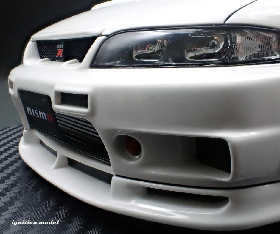 Ignition-Model Nissan Skyline GT-R 400r R33 (BCNR33) RHD White 1:18