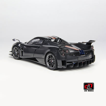 LCD Pagani Huayra Roadster BC Full Carbon Black 1:18