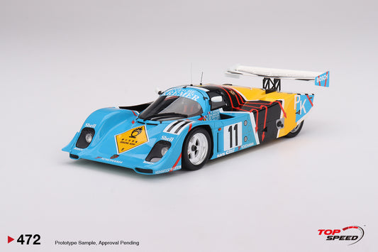 Topspeed Porsche 962 CK6 #11 Porsche Kremer Racing 1990 Le Mans 24 Hrs 1:18