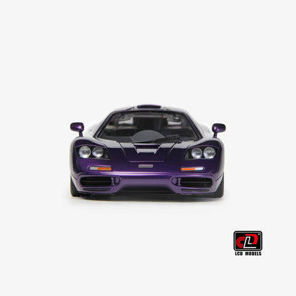 LCD 1993 Mclaren F1 Pearl Purple Metallic 1:18