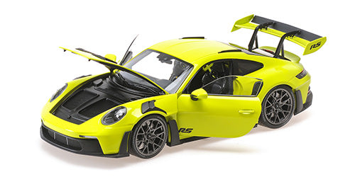 Minichamps 2023 Porsche 911 992 GT3 RS Acid w/ Black Wheels 1:18