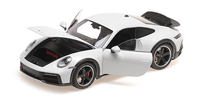 Minichamps 2022 Porsche 911 992 Dakar Grey Metallic 1:18