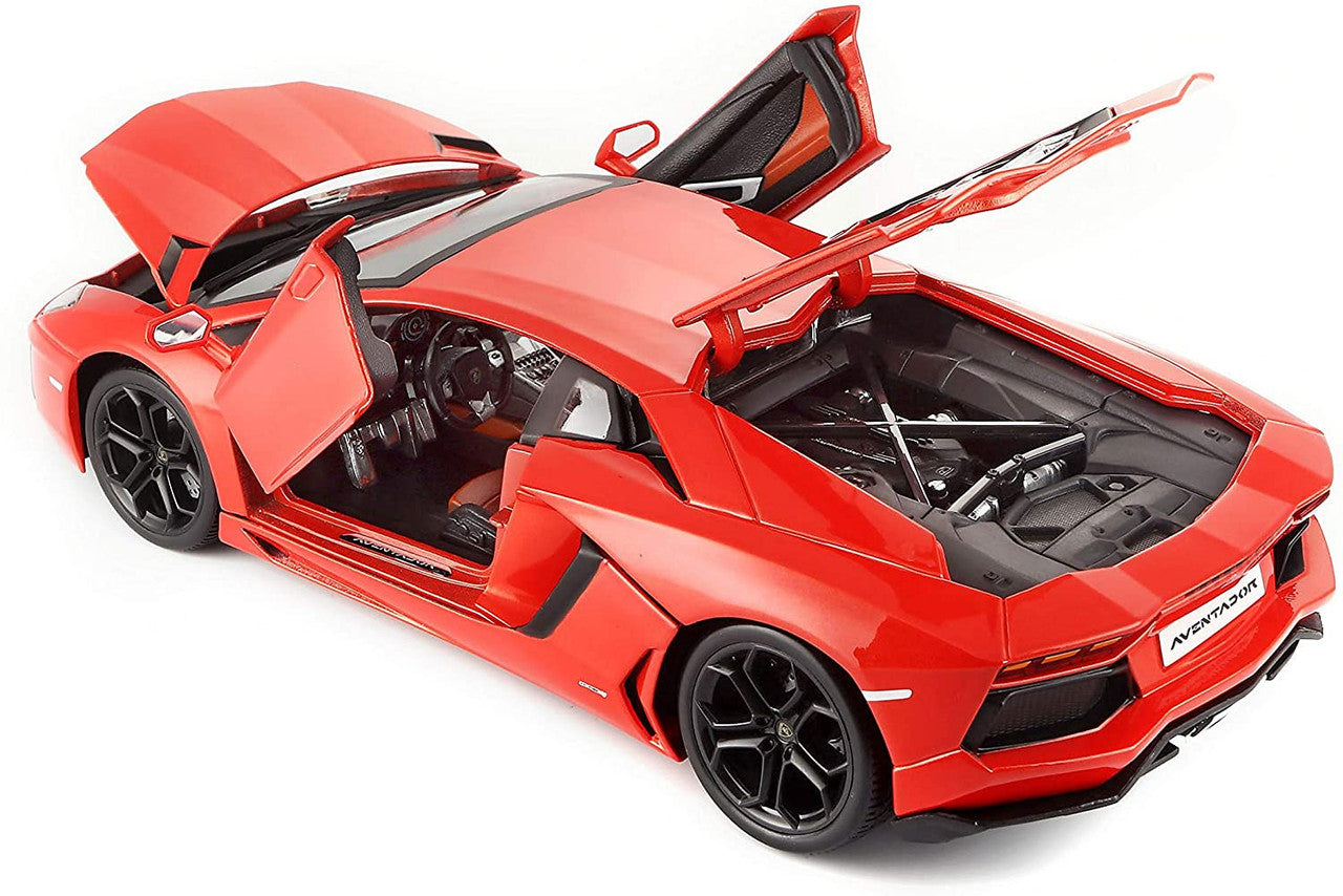 Bburago Lamborghini Aventador LP700-4 Dark Orange Metallic 1:18