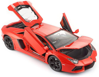 Bburago Lamborghini Aventador LP700-4 Dark Orange Metallic 1:18