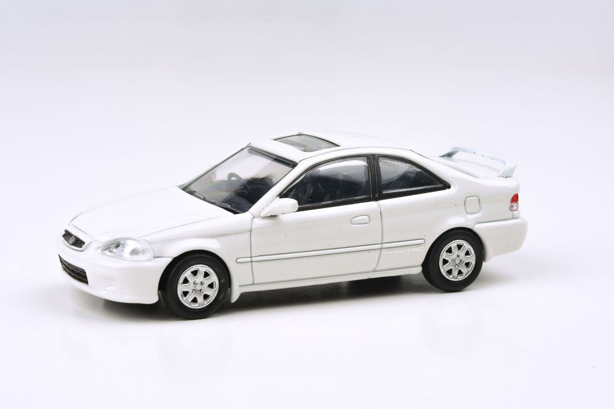 Para64 1999 Honda Civic Si EM1 LHD White 1:64