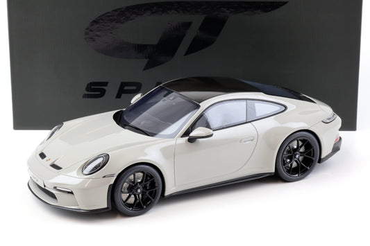 GT Spirit 2022 Porsche 911 992 GT3 Touring Chalk (Crayon) 1:12