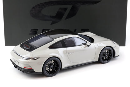 GT Spirit 2022 Porsche 911 992 GT3 Touring Chalk (Crayon) 1:12