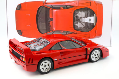 Norev 1987 Ferrari F40 Ferrari Red w/ Red Interior 1:12 (Revised Version)