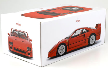 Norev 1987 Ferrari F40 Ferrari Red w/ Red Interior 1:12 (Revised Version)