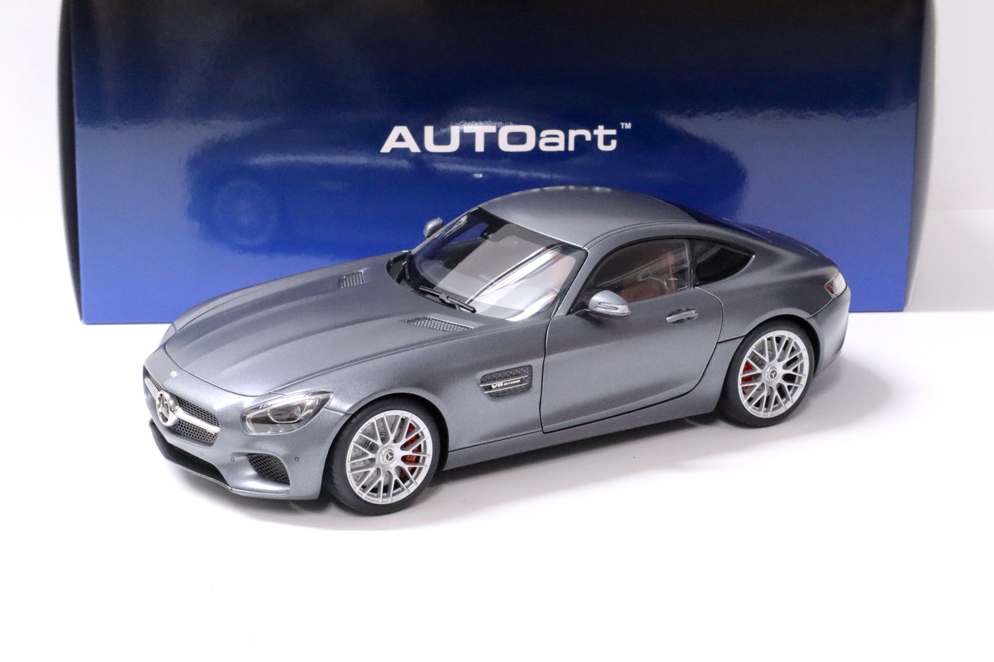 AUTOart Mercedes Benz AMG GT S Coupe Matte Grey 1:18