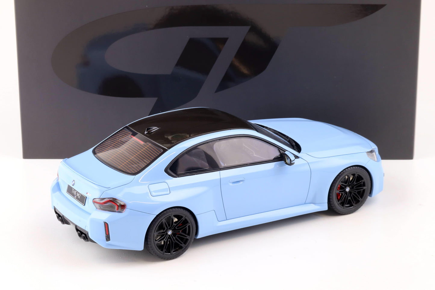 GT Spirit 2023 BMW M2 (G87) Coupe Zandvoort Blue w/ Black Wheels 1:18 Resin