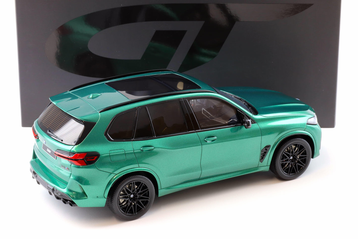 GT Spirit 2023 BMW X5M Isle of Man Green Metallic 1:18