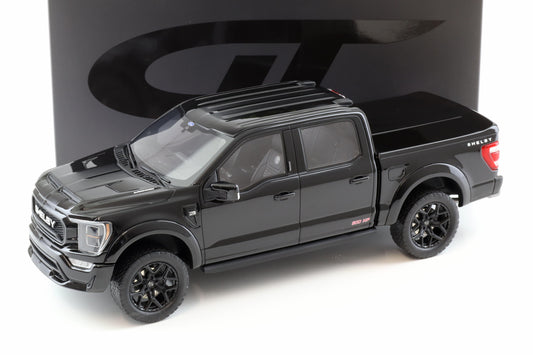 GT Spirit 2024 Shelby Ford F-150 Centennial Edition Pick up Truck Black 1:18