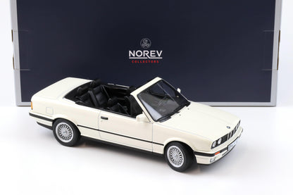 Norev 1991 BMW 325i E30 Convertible White 1:18