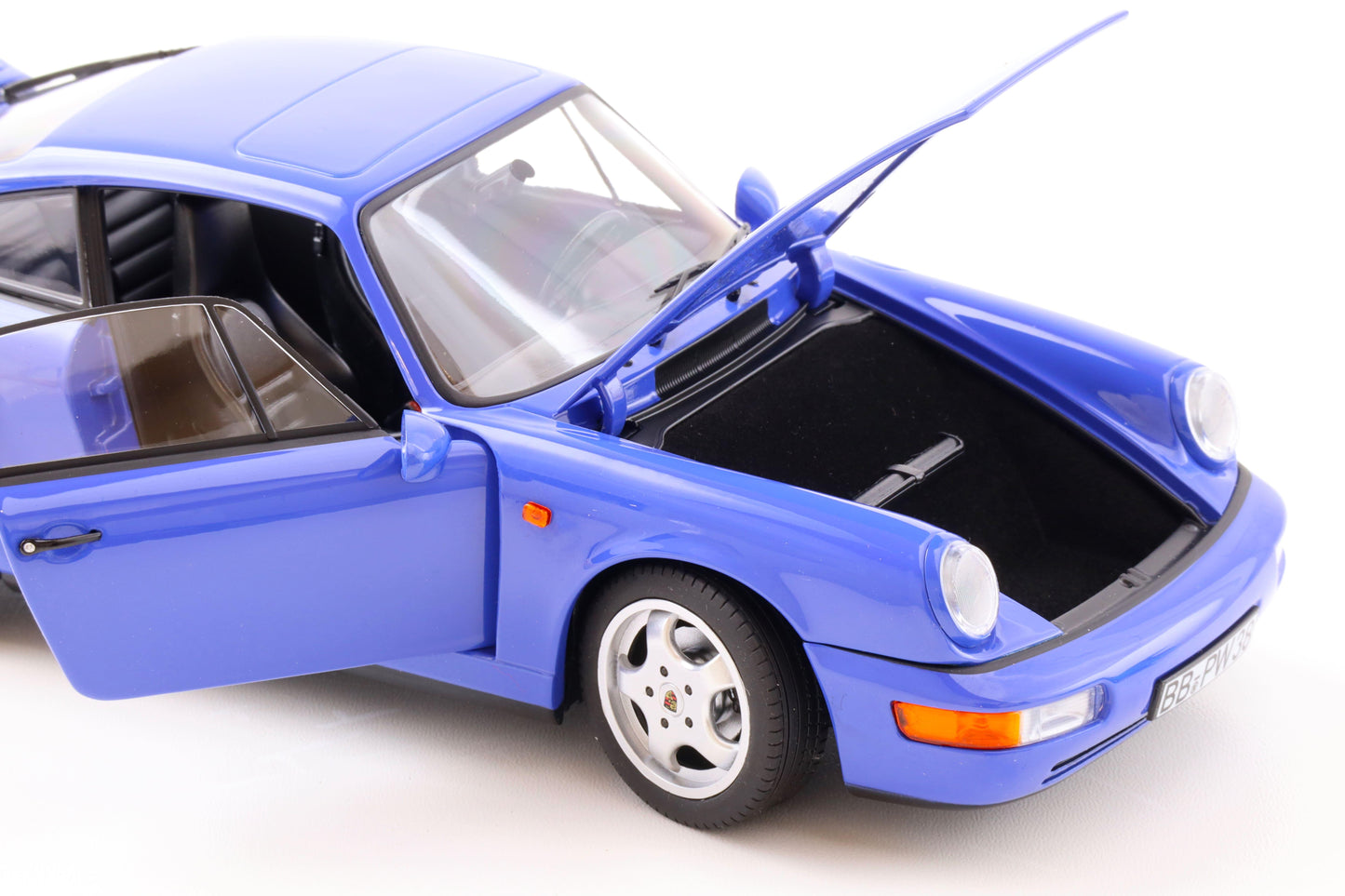 Norev 1990 Porsche 911 964 Carrera 4 Maritime Blue 1:18 LIMITED