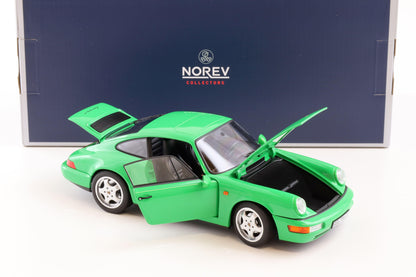 Norev 1990 Porsche 911 964 Carrera 4 Signal Green 1:18 LIMITED