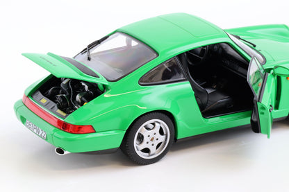 Norev 1990 Porsche 911 964 Carrera 4 Signal Green 1:18 LIMITED