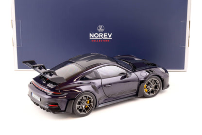 Norev Porsche 911 992 GT3 RS Weissach Pkg Viola Metallic 1:18 LIMITED