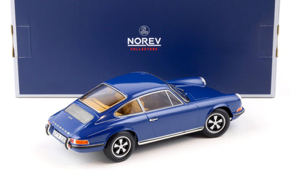 Norev 1969 Porsche 911 S C20 Blue 1:18