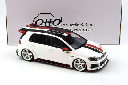 Otto 2019 Volkswagen Golf GTI MK7 TCR Oettinger Pure White 1:18