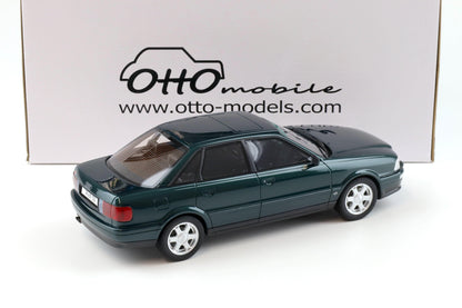 Otto 1993 Audi 80 B4 S2 Sedan Emerald Green M6 1:18